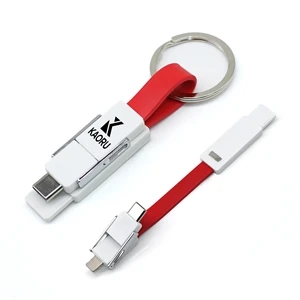 3 In 1 Usb Cord Keychain