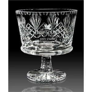 Durham lead crystal presentation bowl