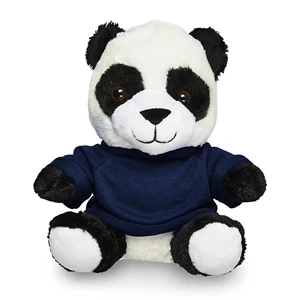 7" Plush Panda with T-Shirt