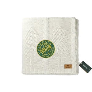 tentree Organic Cotton Cable Blanket