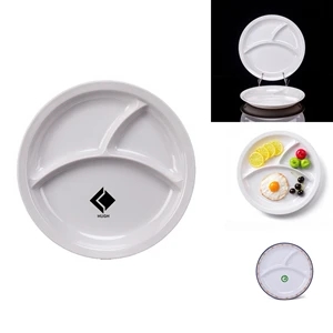 Mixture Three Compartment Food Plate