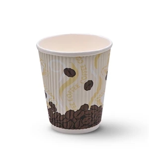 10 oz Insulated Paper Cups - Flexo