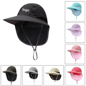 Fishing Hat with Neck Flap