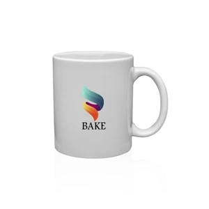 11 oz. Traditional Ceramic Custom Mugs