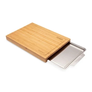 Cuisinart Outdoors® Bamboo Cutting Board With Hidden Tray