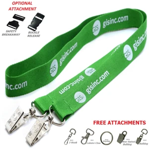 Bamboo Biodegradable Double Ended Eco-friendly Lanyard