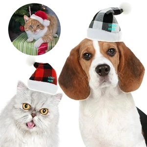 Pet Christmas Santa Hat