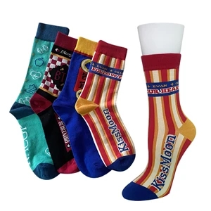 One Size Fits all Cotton Crew Socks