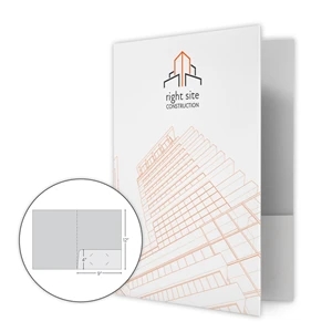 Standard Presentation Folder - 1 Pocket