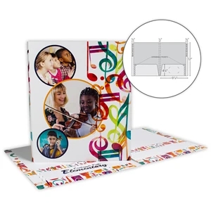 Oversized Expandable Letter Sized Folder - Holds 100 Sheets