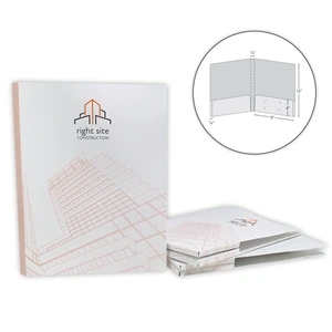 Box Pocket Folders - Holds up to 150 sheets
