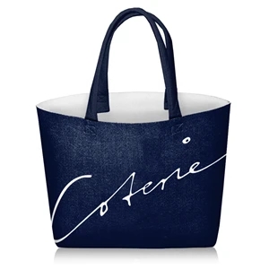 Custom Logo Custom Felt Tote (20" x 16" x 5")