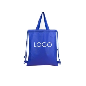 Nonwoven Drawstring Bag with Handles