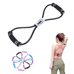 8 Shape Yoga Fitness Tension Rope Exercise Band