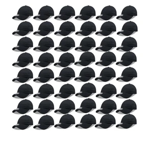Custom Logo Wholesale Bulk Dad Hats, Blank Vintage Caps (48 Packs)