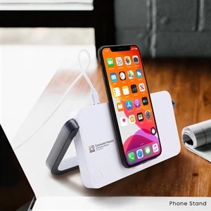 Chi-Charge Phone Stand with Warm Light Lamp