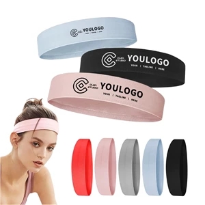 High Quality Ladies Anti-Slip Sweatproof Sports Headband