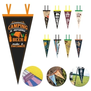 Soft Felt Camping Pennant