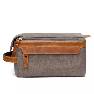 Canvas Travel Toiletry Bag