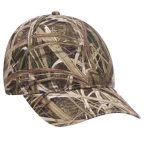 Otto Mossy Oak Camouflage Garment Washed Baseball Cap