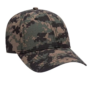 Otto Camouflage 6 Panel Low Profile Baseball Cap