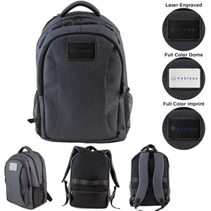 3 Zippers Large Storage Backpack