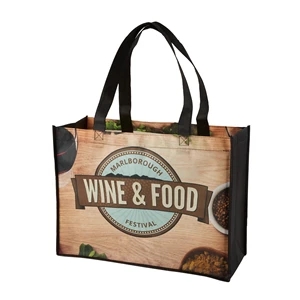 Sublimated Non-Woven Shopping Tote Bag (2 Sided)