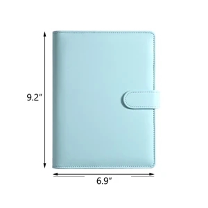 Custom Logo 2026 A5 6-Ring Binder Spiral Notebook