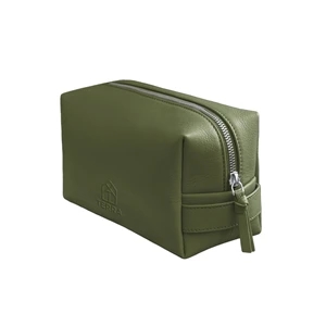 Real Leather Dopp Kit