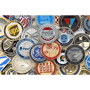 Custom Challenge Coin - Die Struck With Enamel Colors