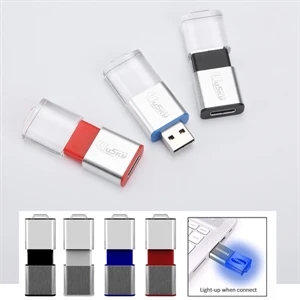 Light Up 8GB Slide USB Drive