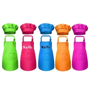 Childrens Chef Hat And Apron Set