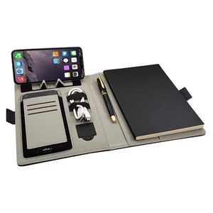 Wireless Charging Notebook With Phone Stand 8000Mah