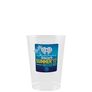 7 oz Clear Hard Plastic Cup - Digital