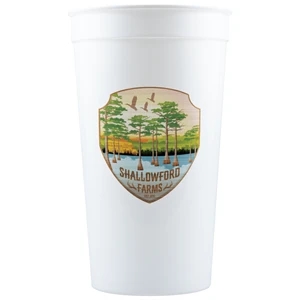 32 oz Stadium Cup - White - Digital