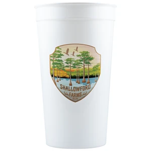 32 oz Stadium Cup - White - Digital
