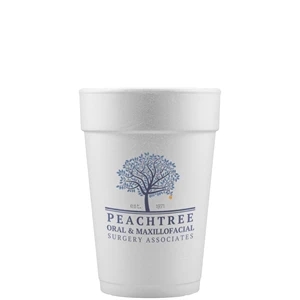 14 oz Foam Cup - White - Hi-Speed