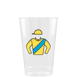 12 oz Clear Fluted Plastic Cup - Tradition