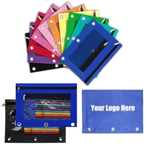 3 Ring Binder Pencil Pouch