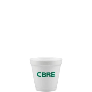 4 oz Foam Cup - White - Tradition