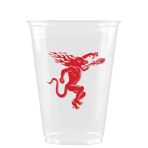 10 oz Soft Sided Clear Plastic Cup - Tradition