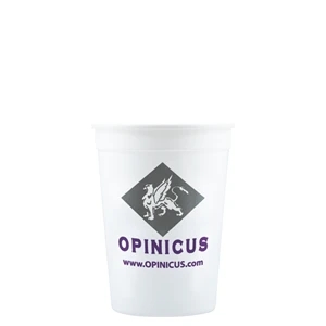 12 oz Stadium Cup - White - Tradition