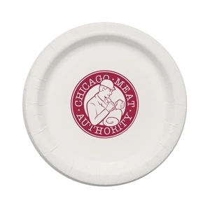 7" Coated Paper Plate - White - Tradition