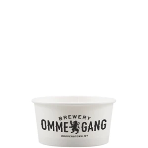 6 oz Paper Food Container - White - Tradition