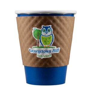 8/9 oz Beverage Wrap - Kraft