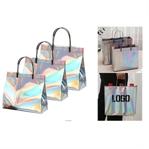 PVC Laser Holographic Tote Bags