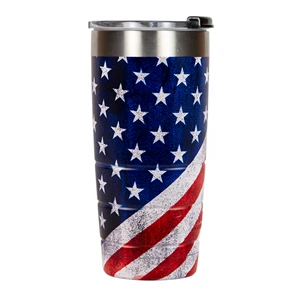 Leakproof 22 oz Bison Tumbler - Patriot Series