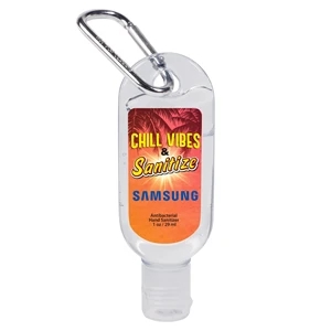 Anti-Bacterial Gel with Carabiner