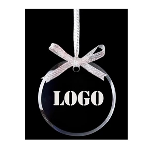 Clear Round Shaped Ornaments