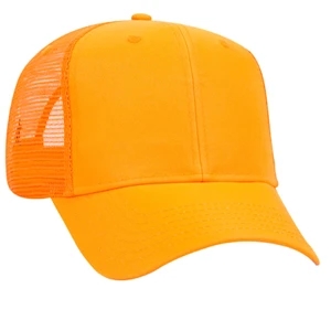 Otto 6 Panel Mid Profile Mesh Back Trucker Hat